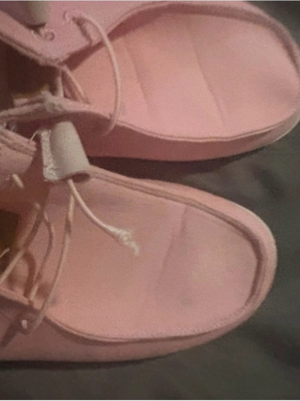 Simply Southern Light Pink Women's Lace-Up Sneakers